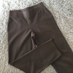 EILEEN FISHER Stretch Crepe Slim Pants